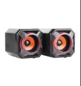 Bilgisayar Hoparlörü Klasik Şık Görünümlü Laptop Pc Uyumlu 1+1 Speaker - sp-v910 - 1