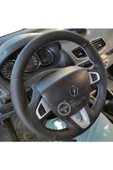 Renault Megane 3 Araca Özel Direksiyon Kılıfı Derisi Olan Araçlara Uyumludur thumbnail 6