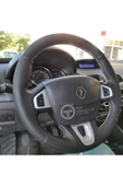 Renault Megane 3 Araca Özel Direksiyon Kılıfı Derisi Olan Araçlara Uyumludur thumbnail 5