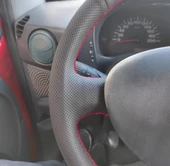 Fiat Doblo 2005-2010 Araca Özel Direksiyon Kılıfı (noktalı Düz) thumbnail 4