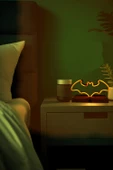 Işıklı Tablo Marketi Batman Yarasa Figürlü Neon Gece Lambası - 1