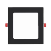 Maxled 12W Siyah Kasa Kare Sıva Altı Led Panel 3000K Günışığı thumbnail 1