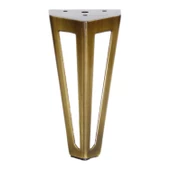 Mobilya Koltuk Baza Puf Kanepe Tv Ünite Masa Ayağı Ayakları Metal Ayak 14 Cm Antik Sarı thumbnail 6