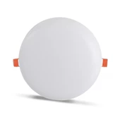 Maxled 18W Yuvarlak Sıva Altı Ayarlanabilir Geçmeli Backlight Led Panel 4000K Ilık Beyaz - 1