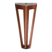 Mobilya Koltuk Baza Puf Kanepe Tv Ünite Masa Ayağı Ayakları Metal Ayak 14 Cm Antik Bakır - 6