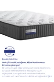 Sleeptown Duplex Ortopedik Çift Taraflı Pocket Yaylı Yatak Çift Kişilik 160x200 - 5