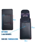 Xiaomi Redmi 13C Uyumlu Kılıf - Kemer Kılıfı - Suni Deri Bele Takılan Kılıf - 3