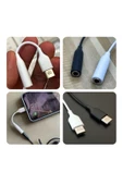 Xiaomi Mi 10T Uyumlu TYPE-C Kulaklık Dönüştürücü TYPE-C aux Kulaklık Çevirici - 3