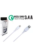 iPhone Uyumlu HIZLI Şarj Kablosu 20W 3.4A USB Apple iPhone Hızlı Şarj Kablosu - 3