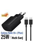 Samsung Note 10 Plus Uyumlu Şarj Aleti Type-C 25W Hızlı Şarj PD 3.0 thumbnail 1