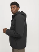 JACK JONES Erkek Softshell Su Geçirmez Kapüşonlu Mont Ceket 12259457 - 2