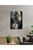 AlpiLeo Afrikalı Kadın Alp Özel Cam Tablo thumbnail 2