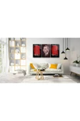 AlpiLeo Atatürk - Istiklal Marşı - Gençliğe Hitabe 3 Parça Tablo thumbnail 2