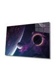 AlpiLeo Uzay Evren Alp Özel Cam Tablo, Ev Ve Ofis Duvar Dekoru thumbnail 1