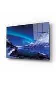 AlpiLeo Doğa Manzara Alp Özel Cam Tablo 4mm Dayanıklı Temperli Cam thumbnail 1