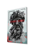 AlpiLeo Heykel Zeus Alp Özel Cam Tablo, Ev Ve Ofis Duvar Dekoru thumbnail 1