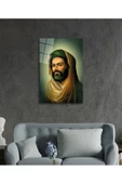 AlpiLeo Hz. Ali Dini Islami Alp Özel Cam Tablo Ev Ve Ofis Duvar Dekoru thumbnail 2