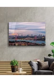 AlpiLeo Istanbul Boğazı Manzara 4mm Dayanıklı Alp Özel Cam Tablo thumbnail 2