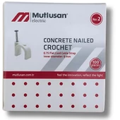 Mutlusan Çivili Kroşe 2 No 100 Lü Paket - 1