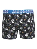 JACK JONES Erkek Kurukafa Desenli 3 lü Paket Boxer 12250221 - 6