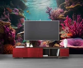 Su Altı Manzaralı Duvar Kağıdı Baskı thumbnail 3