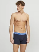 JACK JONES Erkek Kurukafa Desenli 3 lü Paket Boxer 12250221 - 8