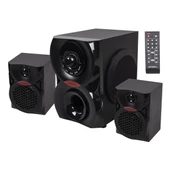 Cg İthalat Jameson JSM-393BT Bluetooth USB SD FM Radyolu 250 W 2+1 Ses Sistemi - 1