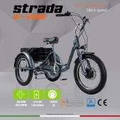 Strada E-VIBE Hidrolik Disk Üç Tekerlekli Elektrikli Bisiklet - 2