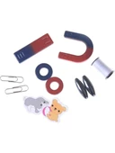 Mıknatıs Oyun Deney Seti Çocuklar İçin Magnet Play Set Eğitici - 1
