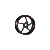 Bajaj Dominar Jant Şeridi 1Set Kırmızı - 1