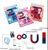 Mıknatıs Oyun Deney Seti Çocuklar İçin Magnet Play Set Eğitici - 9