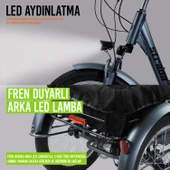 Strada E-VIBE Hidrolik Disk Üç Tekerlekli Elektrikli Bisiklet - 7