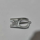 Hagiki Katlanır Makas Paslanmaz Çelik Seyahat Makası Pratik Kolay Taşınabilir Keskin Bıçaklı Makas - 5