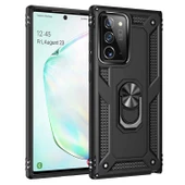 Samsung Galaxy Note 20 Ultra Kılıf Vega Tank Sert Yüzüklü Standlı Zırh Koruma Kapak thumbnail 10