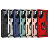 Xiaomi Redmi Note 11T 5G Kılıf Vega Tank Sert Yüzüklü Standlı Zırh Koruma Kapak - 8