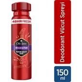 Old Spice Rockstar Erkek Deodorant Vücut Spreyi 150 ml - 1