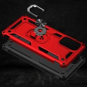 Samsung Galaxy M52 Kılıf Vega Tank Sert Yüzüklü Standlı Zırh Koruma Kapak thumbnail 4