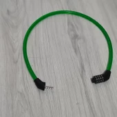 Hagiki Kalın Şifreli Bisiklet Kilidi 1cm Kalınlıkta 70CM Uzunlukta Çelik Telli Şifreli Kilit - 2