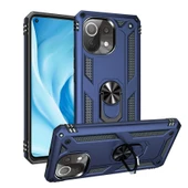Xiaomi Mi 11 Lite Kılıf Vega Tank Sert Yüzüklü Standlı Zırh Koruma Kapak - 12