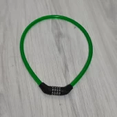 Hagiki Kalın Şifreli Bisiklet Kilidi 1cm Kalınlıkta 70CM Uzunlukta Çelik Telli Şifreli Kilit - 1