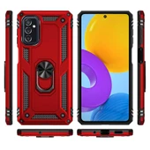 Samsung Galaxy M52 Kılıf Vega Tank Sert Yüzüklü Standlı Zırh Koruma Kapak thumbnail 8