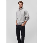 YARIM FERMUARLI SWEATSHIRT - 2