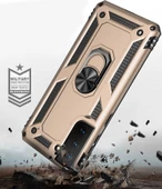 Samsung Galaxy S21 Kılıf Vega Tank Sert Yüzüklü Standlı Zırh Koruma Kapak thumbnail 6