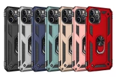 iPhone 12 Pro Max Kılıf Vega Tank Sert Yüzüklü Standlı Zırh Koruma Kapak - 2