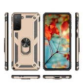 Samsung Galaxy S21 Kılıf Vega Tank Sert Yüzüklü Standlı Zırh Koruma Kapak thumbnail 3