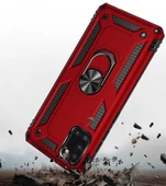 Samsung Galaxy A31 Kılıf Vega Tank Sert Yüzüklü Standlı Zırh Koruma Kapak thumbnail 5