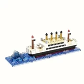 Titanic 3D BULDING BLOCKS 350 Parça 6+ YAŞ Puzzle Tekne Gemi Hediye - 4