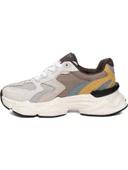 Benetton BNI-11121 Kadın Klasik Sneaker Bej - 3
