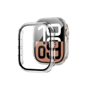Gpack Apple Watch 10 46mm Uyumlu Kasa ve Ekran Koruyucu Önü Kapalı Renkli Silikon - 2