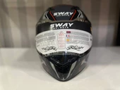 KASK SWAY SW 850 BLACK/WHITE FULL FACE - 2